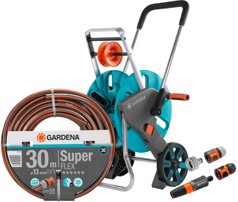 Gardena Premium SuperFLEX 30m CleverRoll M Pakket