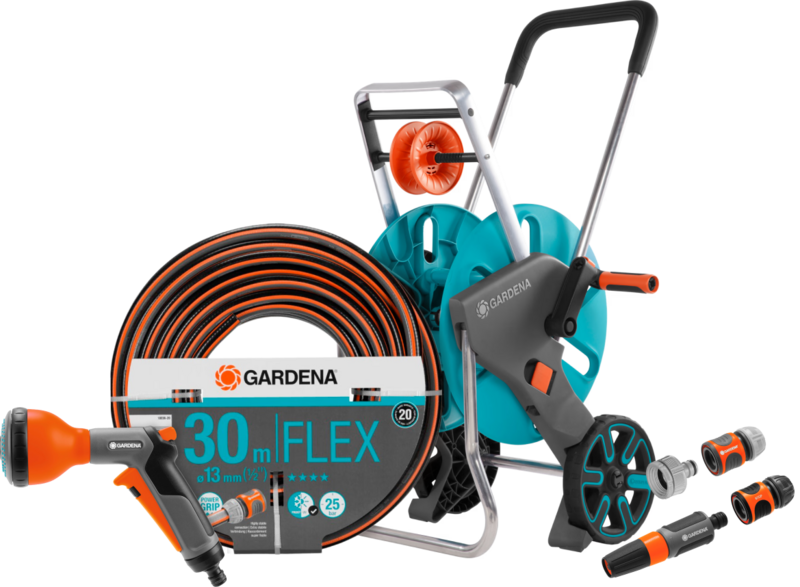 Gardena Comfort FLEX 1/2 30m CleverRoll M Easy Classic Broespakket