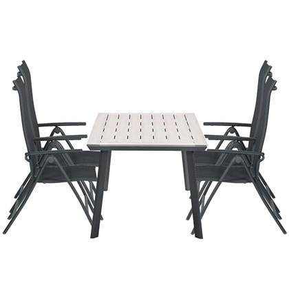Garden Impressions Santos tuinset 5-delig - Penedo tafel 160x90 cm