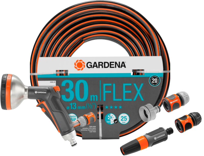 Gardena Comfort FLEX 1/2 30m Premium Broespakket
