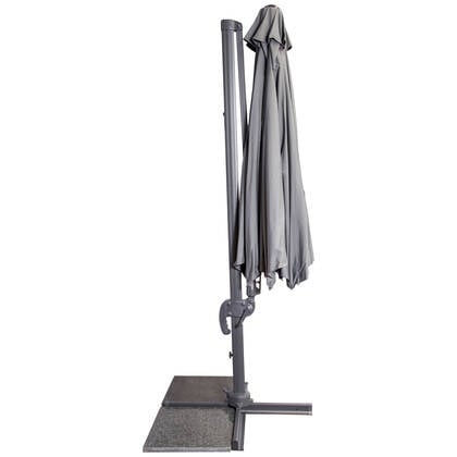 SenS-Line  Barbados Parasol - Ø3,5m - Grijs