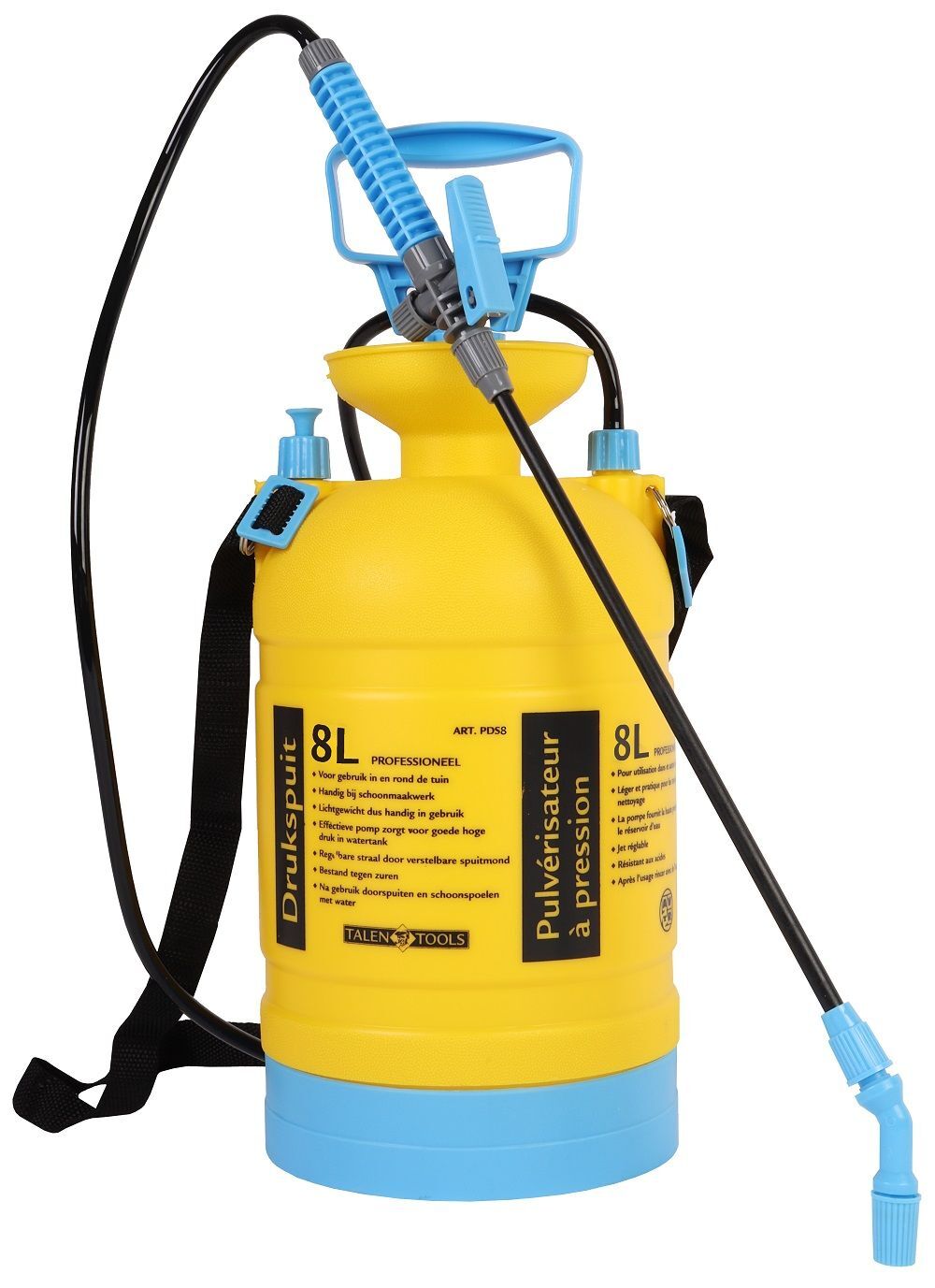 TalenTools drukspuit professioneel 8 liter