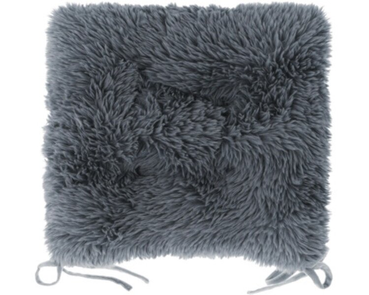 Unique Living matraskussen mats 40 x 40 cm dark grey
