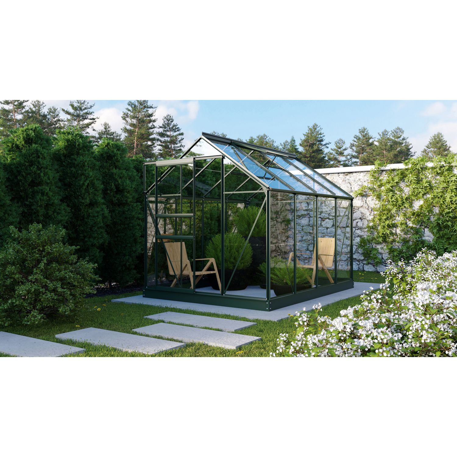 Vitavia Broeikas Planet 5000 Smaragd Aluminium Esg 3mm