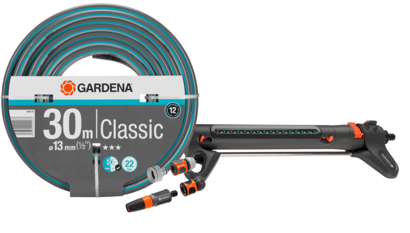 Gardena Classic 1/2 30 meter Medium Sproeierpakket