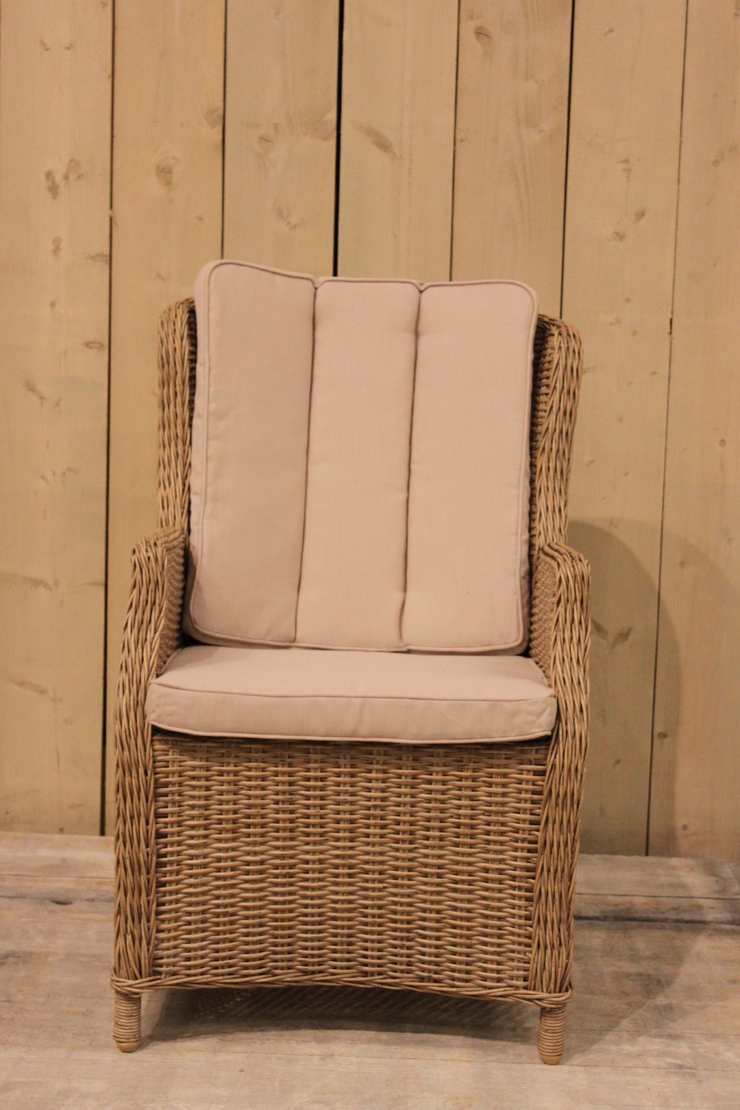 Eurofleur aanbieding Darwin verstelbare stoel rattan grey - 