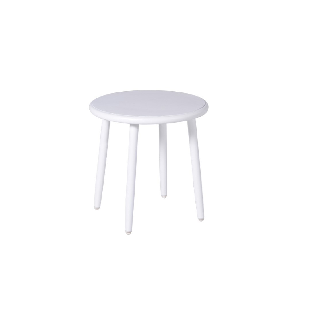 Garden impressions Vito bijzettafel dia. 46xH45 mat Wit - 