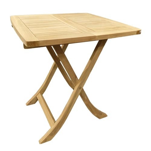 Buitengewoon de boet Teak Bijzettafel - 70x70 - 