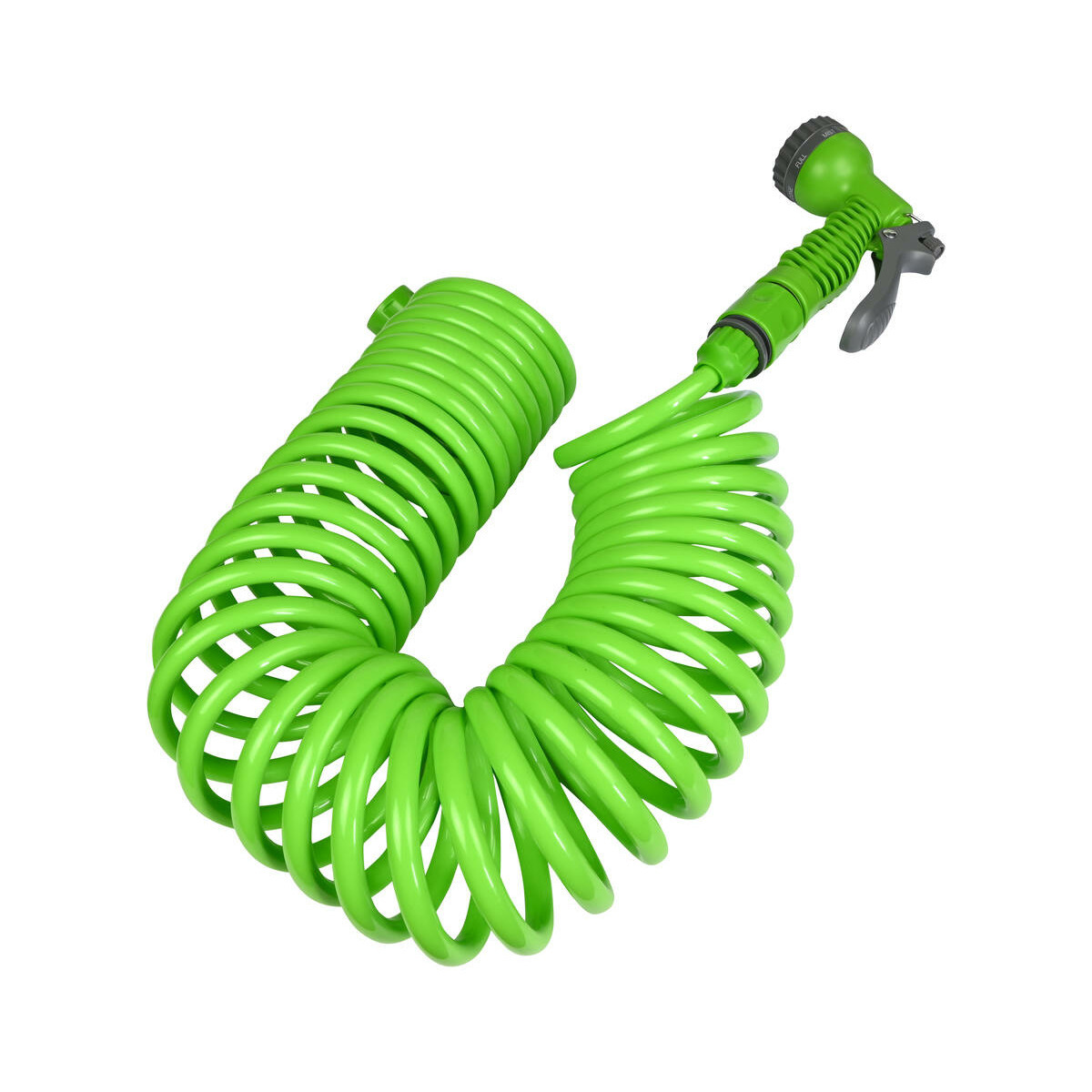 Benson Flexibele/uitrekbare tuinslang - 10 meter - met sproeikop - tuinbewatering -