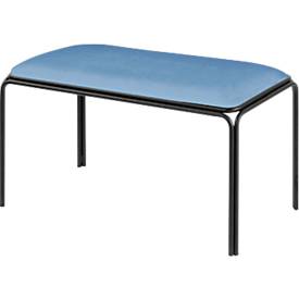 Meet_by_Paperflow Bistrobank, zitting blauw fluweel