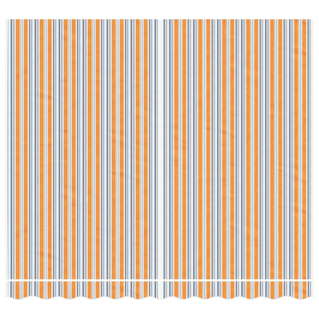vidaXL Vervangingsdoek voor luifel gestreept 3x2,5 m meerkleurig