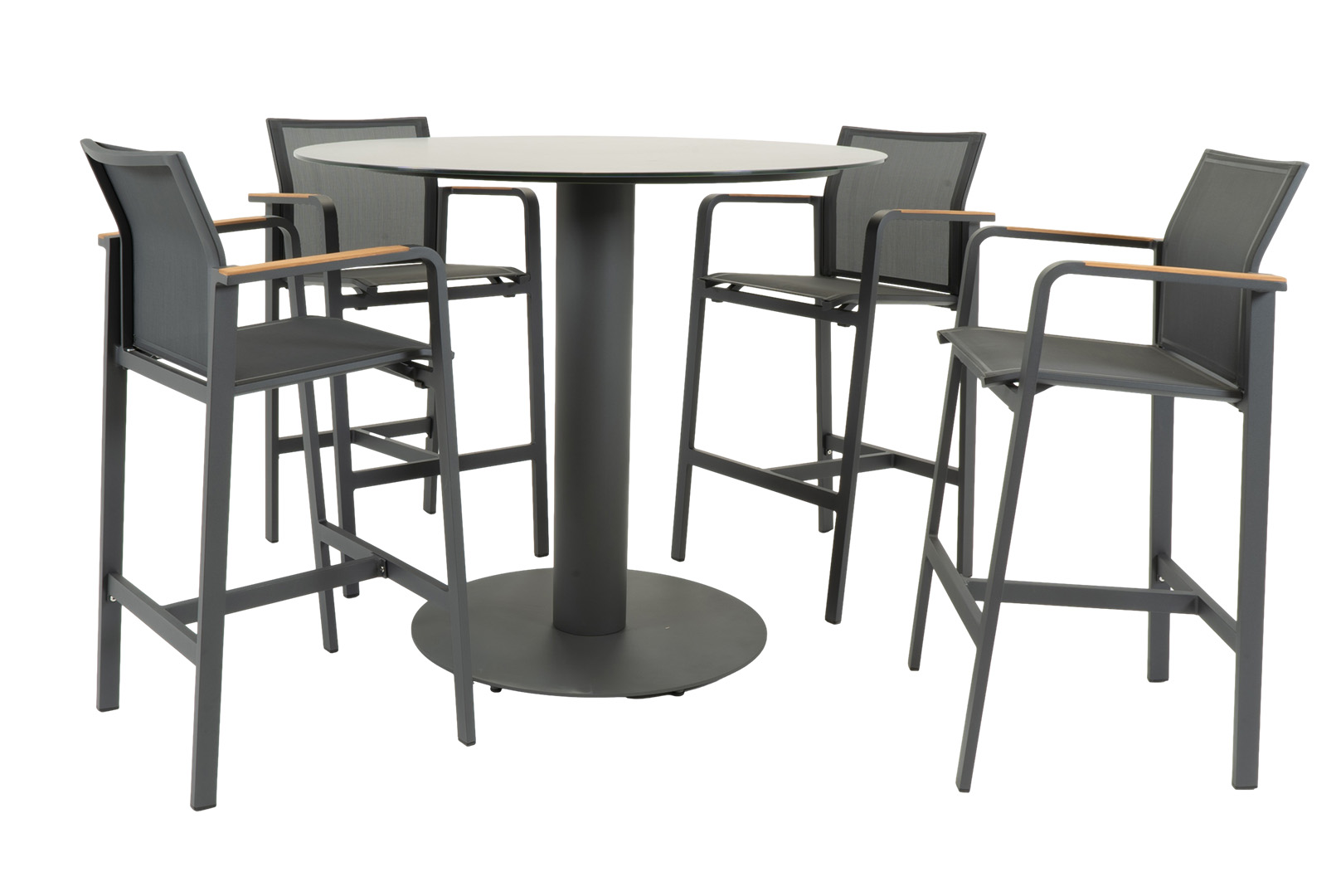 Relax Barset Madrid Aveiro 5-delig Keramiek Ø120 cm