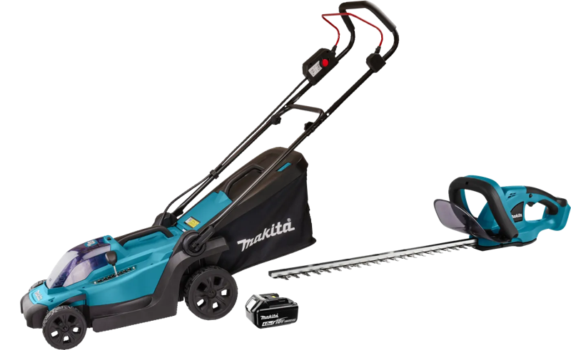 Makita DLM330SM incl. 4,0 Ah Accu +  DUH523Z (zonder accu)