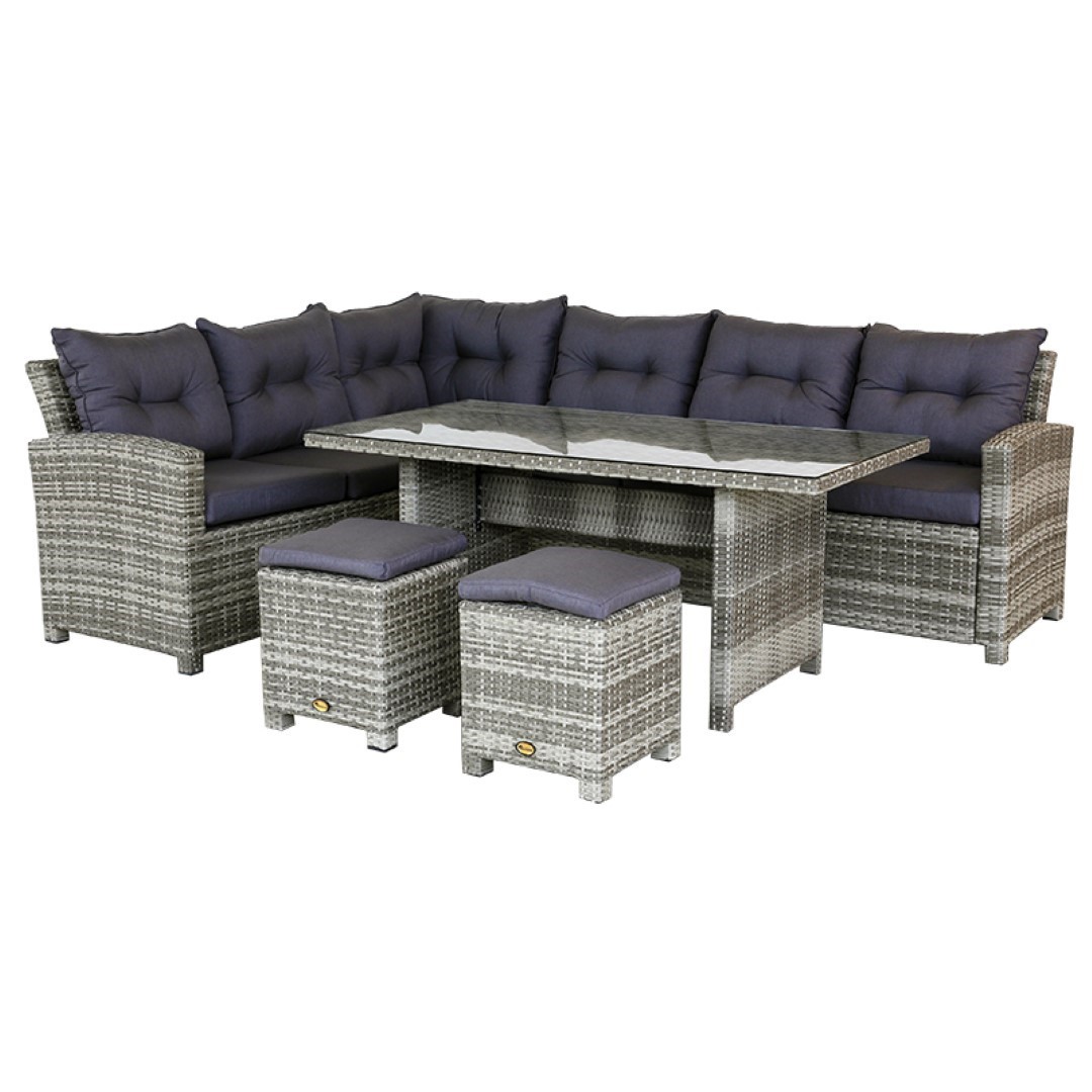 Oosterik home Dining hoekset palermo sicilian grey - 
