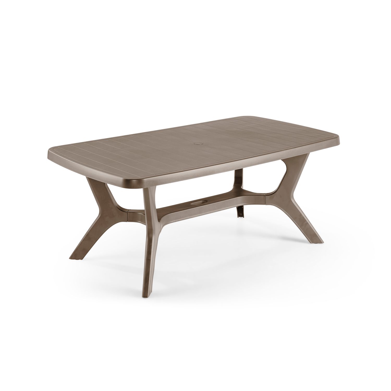 Allibert Tuintafel Baltimore Kunststof Capuccino 177x100cm