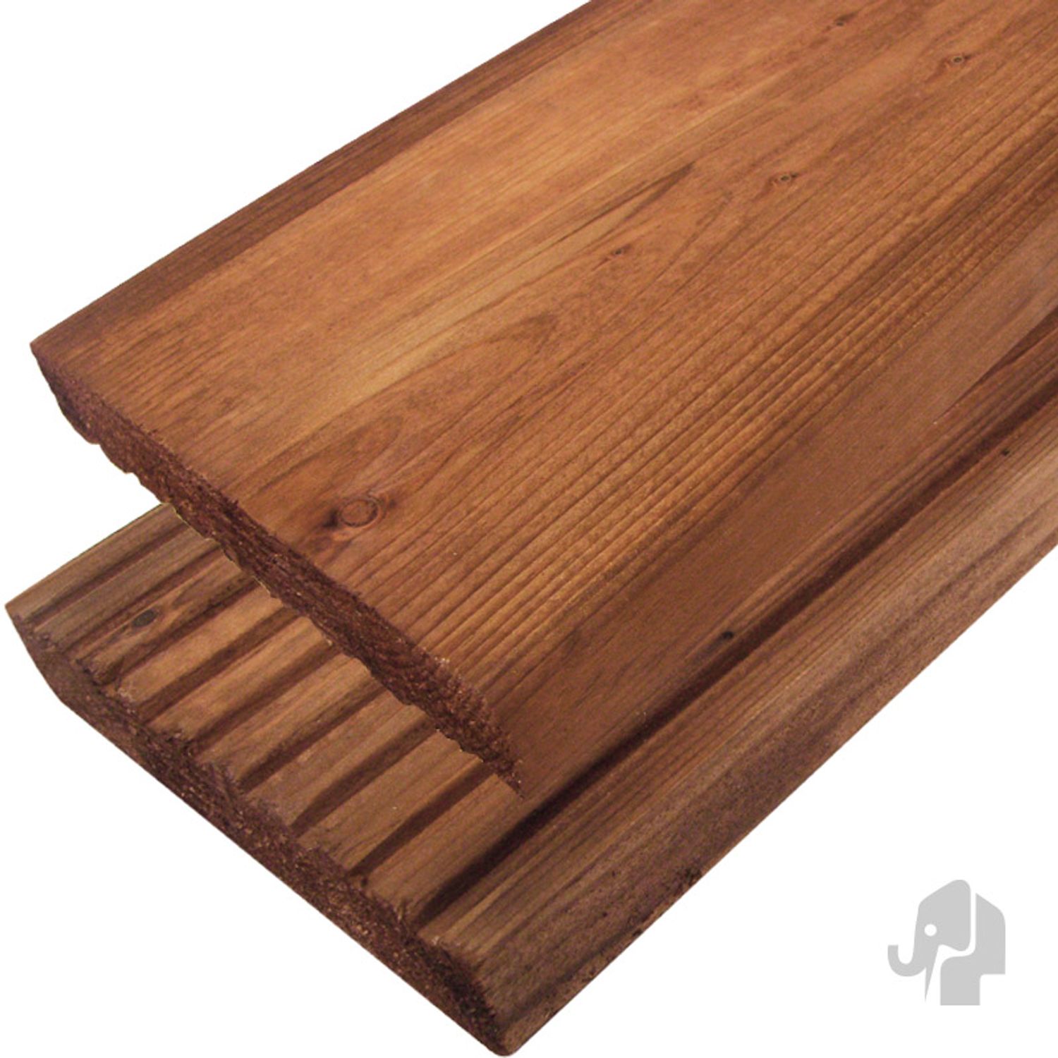 Elephant Vlonderplank Vuren - Bruin - Fsc - 2,8x14,5cm