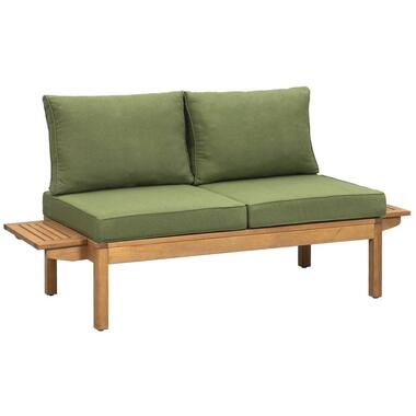 Le Sud Tuinbank Orleàns Brest - naturel/donkergroen - 61x157x61 cm