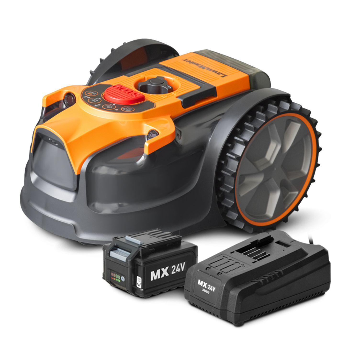 Elem Lawnmaster Robotmaaier -15,5cm Maaibreedte - Gazons Tot Ca. 300m² - 24v Accu
