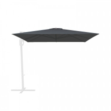 Rhino umbrellas Tweedekans   Zweefparasoldoek Rhino   300x300cm vierkant dark grey (polyester)