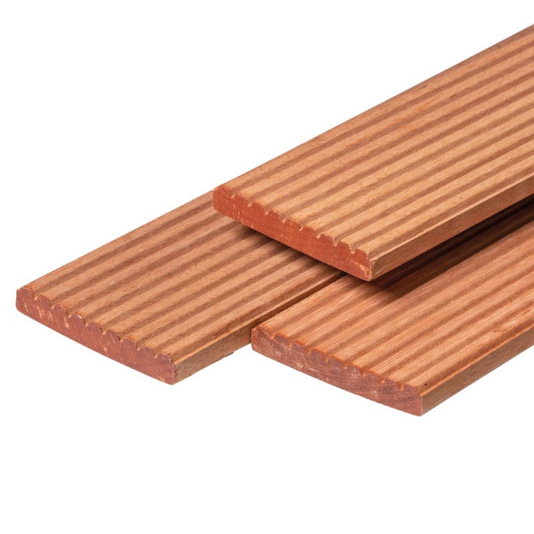 Tuindeco Vlonderplank bangkirai 2,1x14,5x305 cm  - 