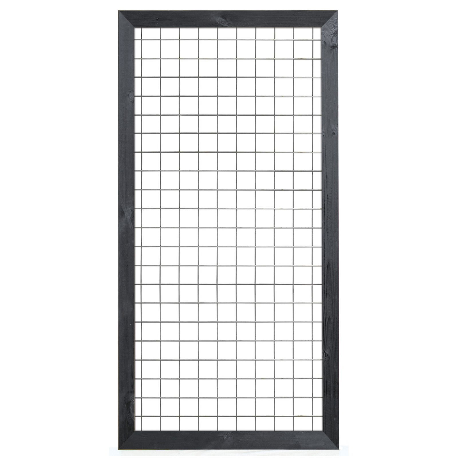 Tuindeco Gaaselement met kader zwart 90x180 cm  - 