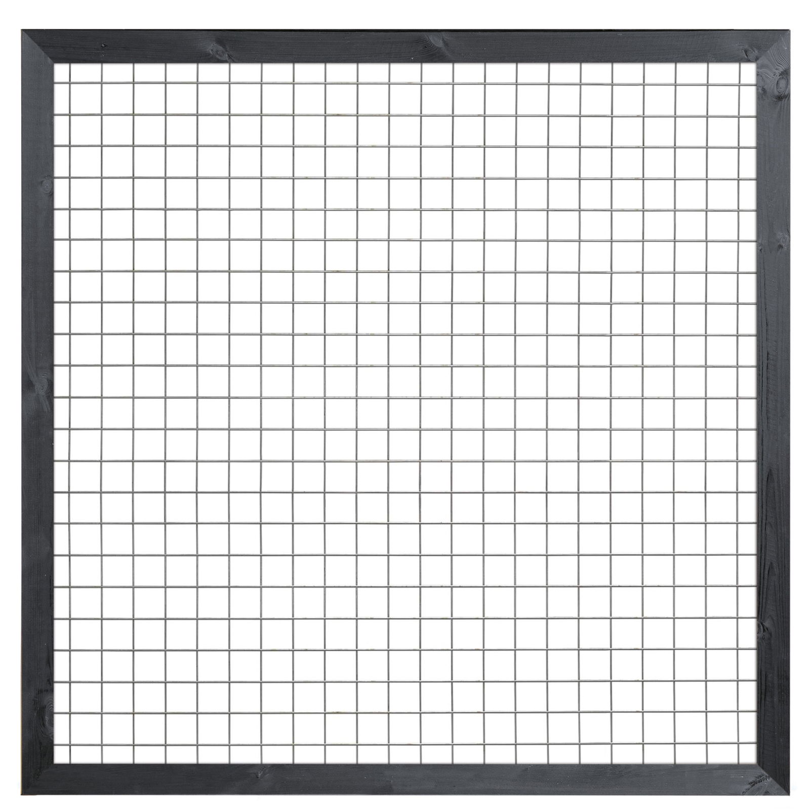 Tuindeco Gaaselement met kader zwart 180x180 cm  - 