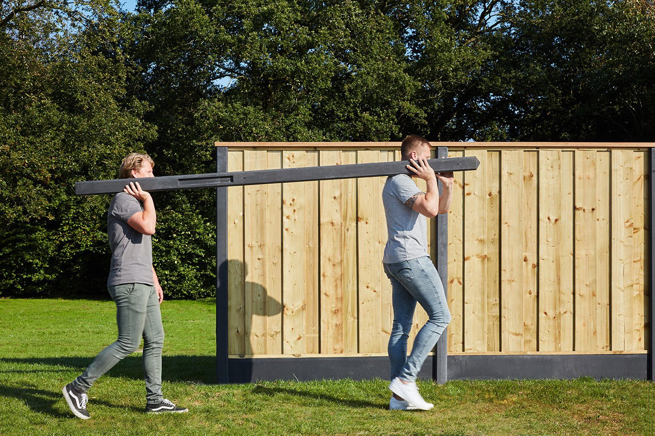 Tuindeco Berton paal Amstel gecoat tussenmodel 280 cm  - 