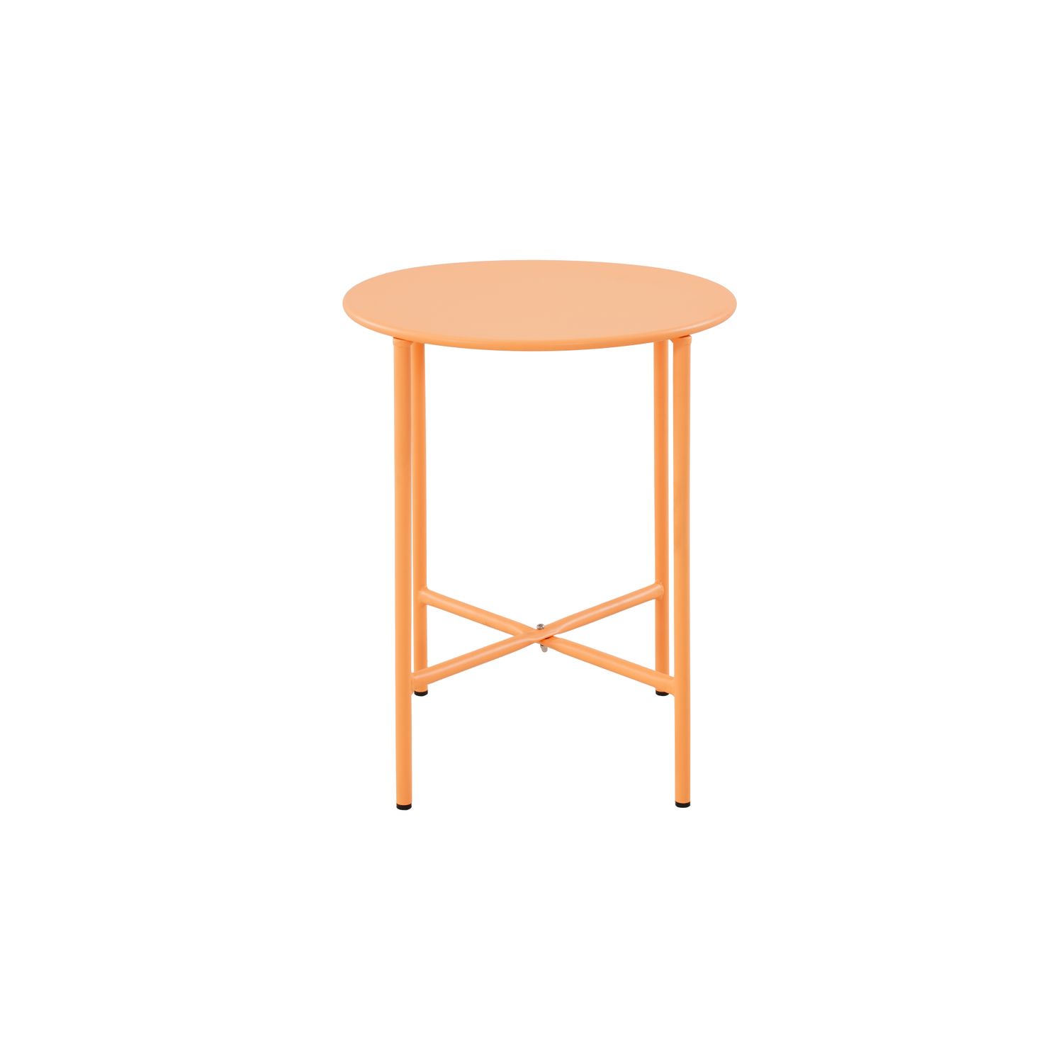 Central Park Bijzettafel Nino Staal Oranje Φ40cm
