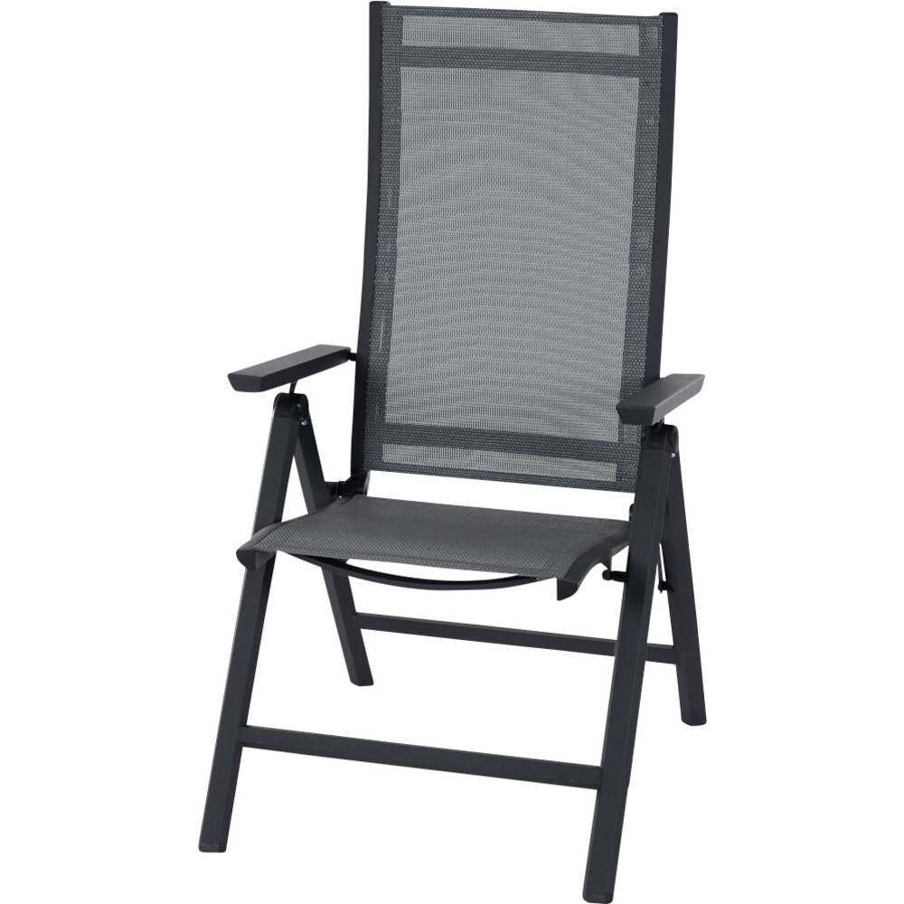 Siena Garden S83264 Tuinstoel Aluminium Antraciet (mat), Grijs