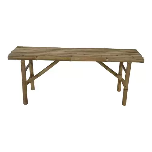 Lesli Living Bank bamboe 120 cm