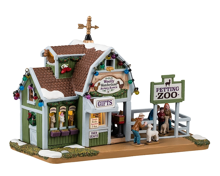 Lemax Woolly Wonderland Alpaca Ranch  Harvest Crossing Collection 2024