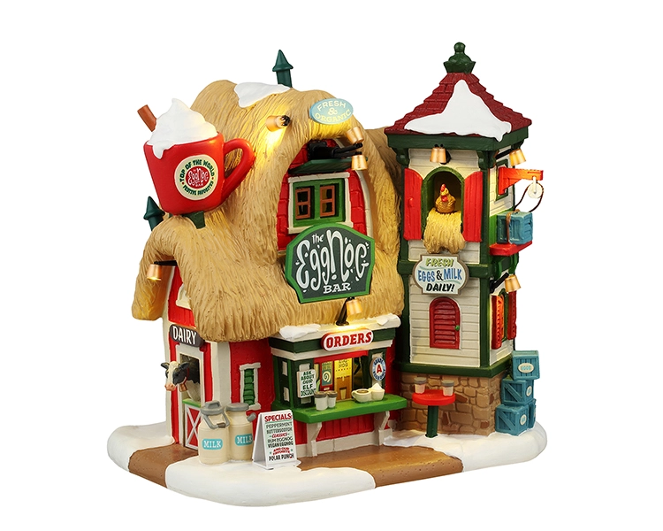 Lemax The Eggnog Bar  Santa's Wonderland Collection 2024