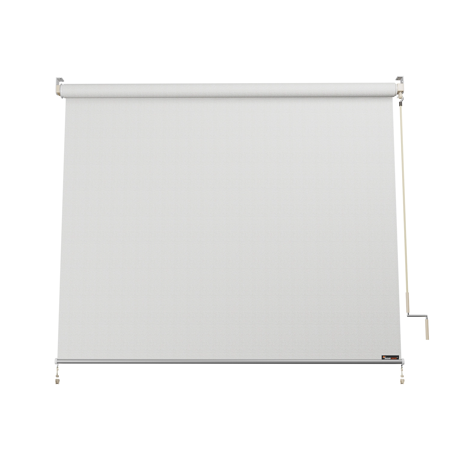 Nettenverkoop Shadow Comfort Rolgordijn Arctic White 296 240 cm