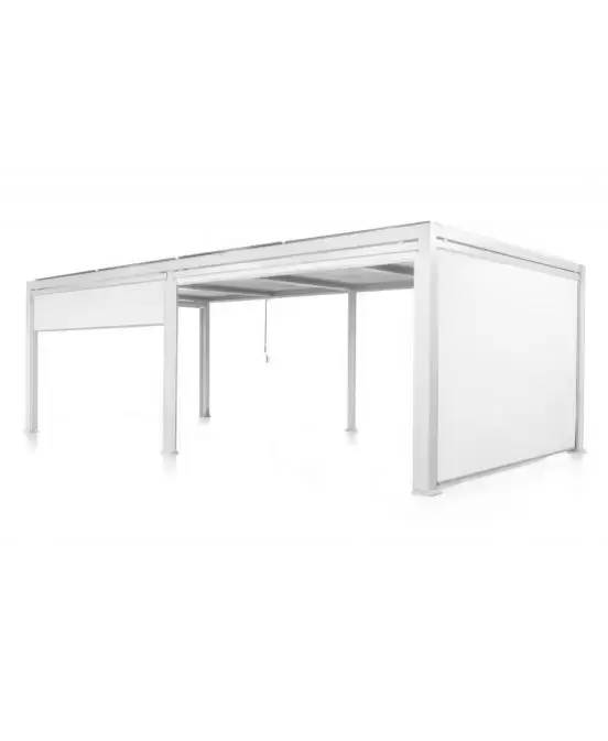 SUNS Maranza Rolgordijn 250 cm Matt White voorkant 