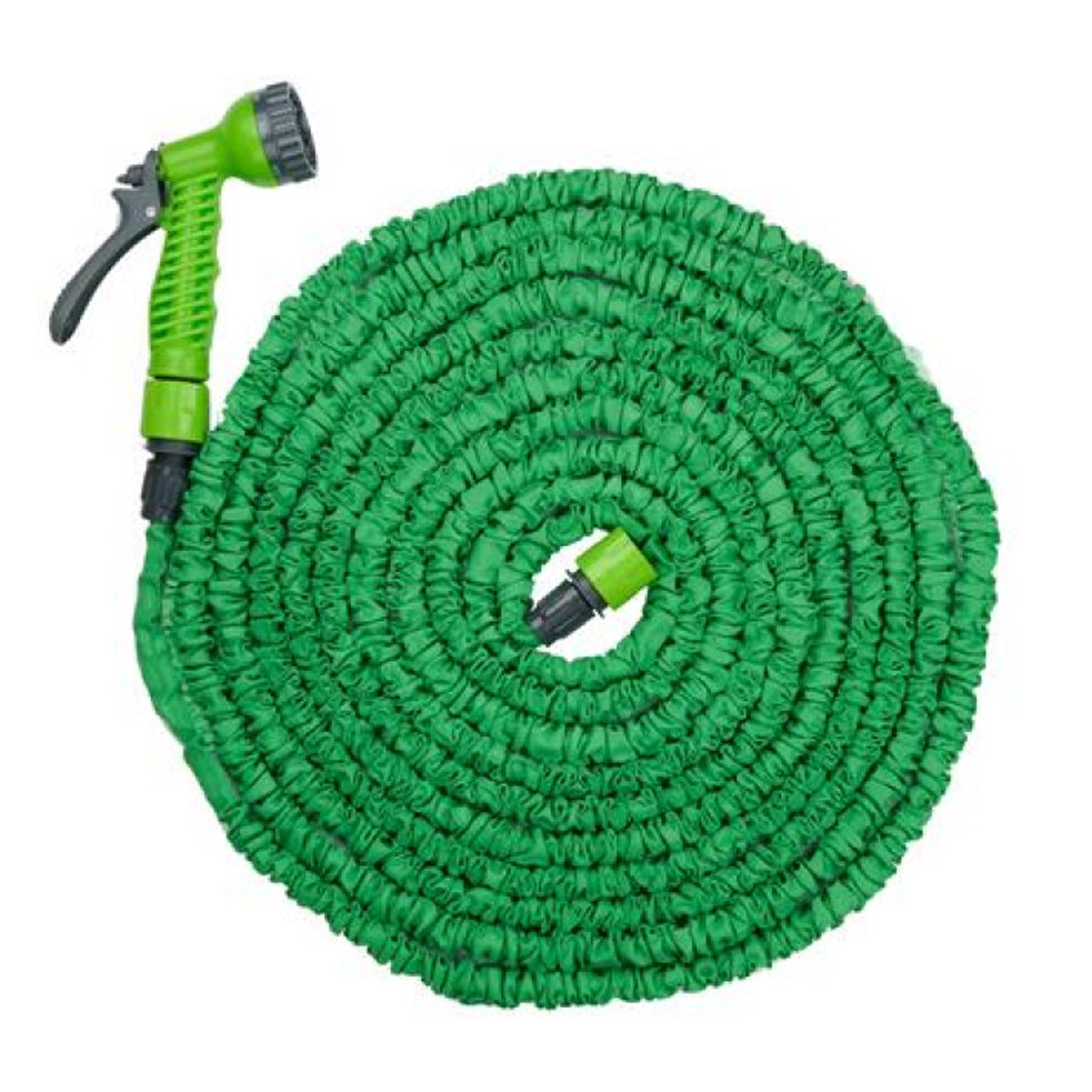 Kinzo Flexibele/uitrekbare tuinslang - 10-20 meter - met sproeikop - 7 standen - tuinbewatering -