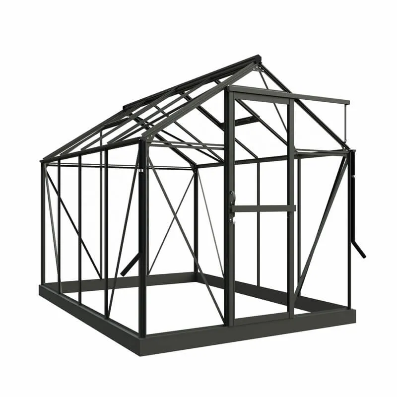 Outdoor Life Products Royal Well | Mary II Tuinkas | Veiligheidsglas 3 mm | Groengrijs