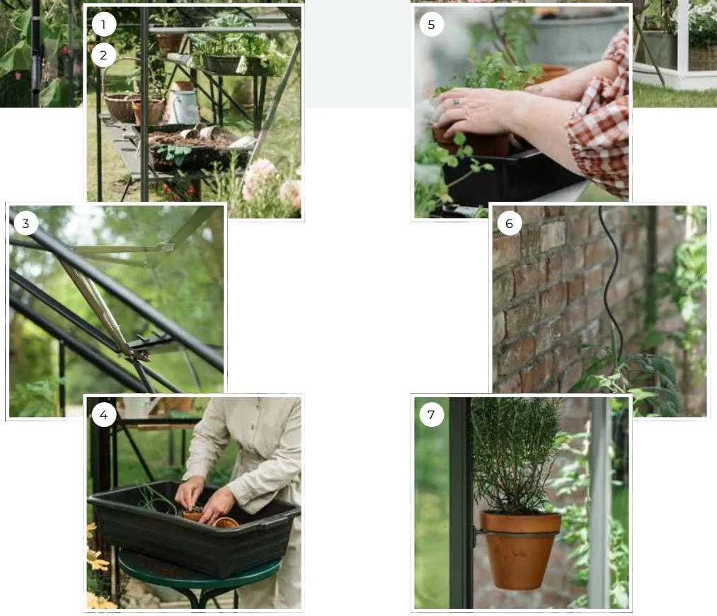 Outdoor Life Products Royal Well | Mary III Full Options Tuinkas | Veiligheidsglas 3 mm | Groengrijs