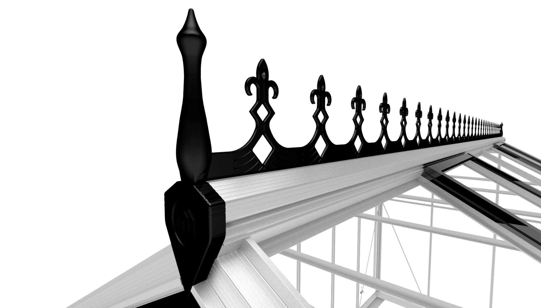 Royal well Victoriaanse nok Gartner 18,8 zwart  - 