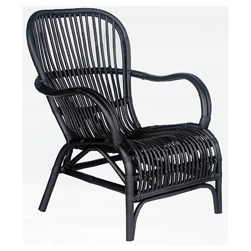 Van der leeden Stoel Bandung Spider - Zwart - 