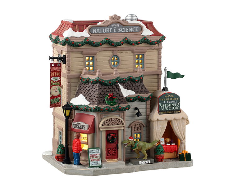 Lemax Museum Of Nature & Science 17x22x25 cm Kersthuisje - 