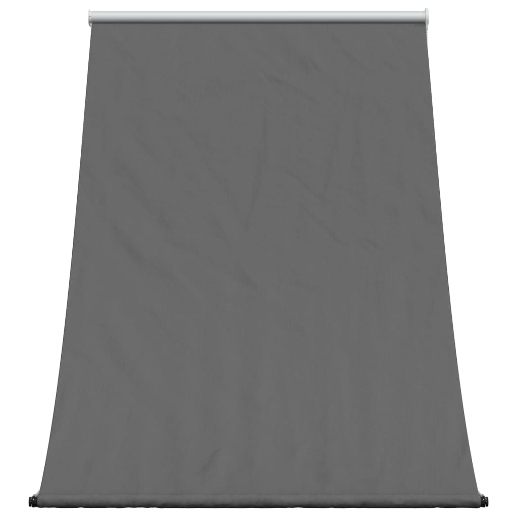 vidaXL Luifel uittrekbaar 100x150 cm stof en staal antracietkleurig