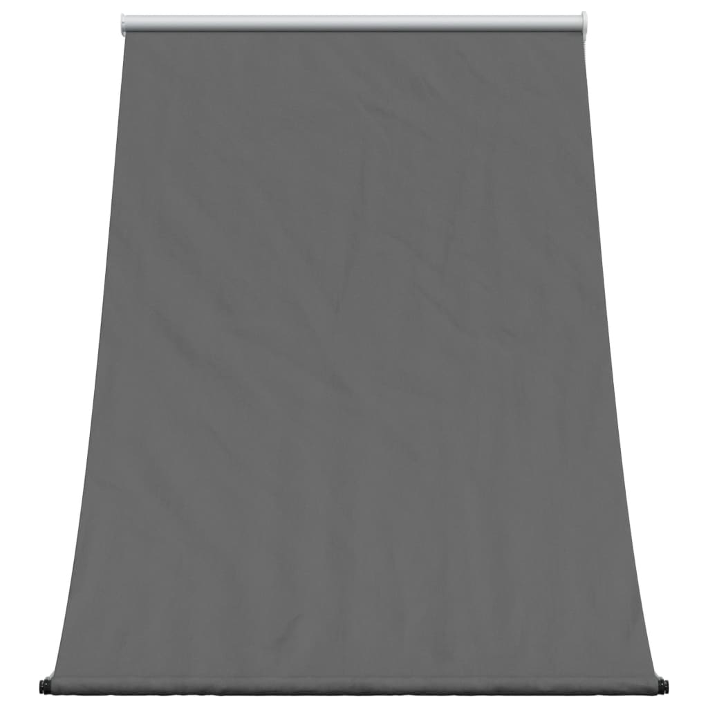 vidaXL Luifel uittrekbaar 150x150 cm stof en staal antracietkleurig