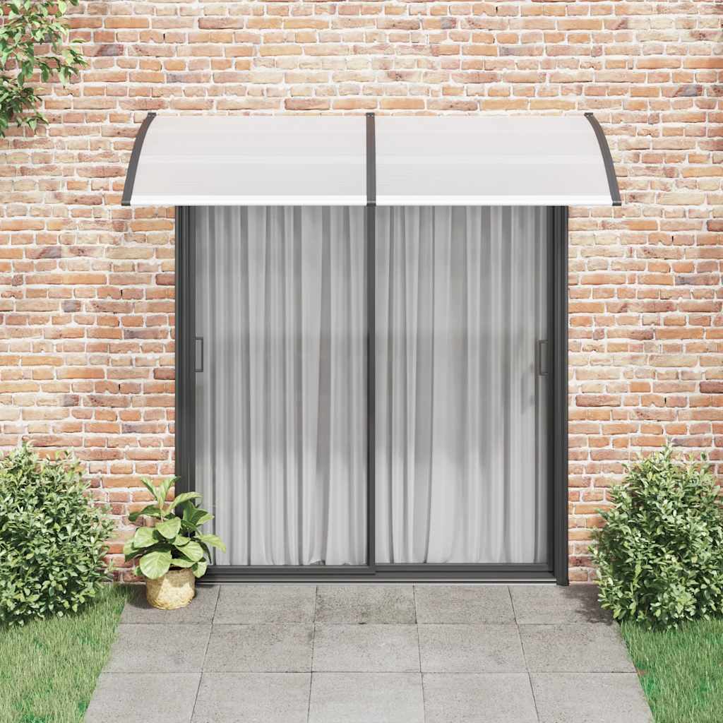 vidaXL Deurluifel 200x100 cm PC zwart