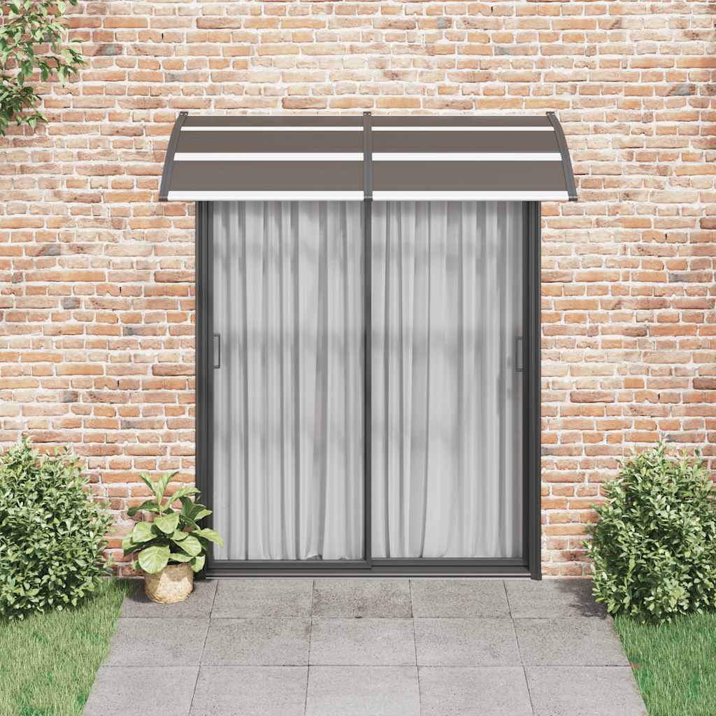 vidaXL Deurluifel 200x100 cm PC zwart
