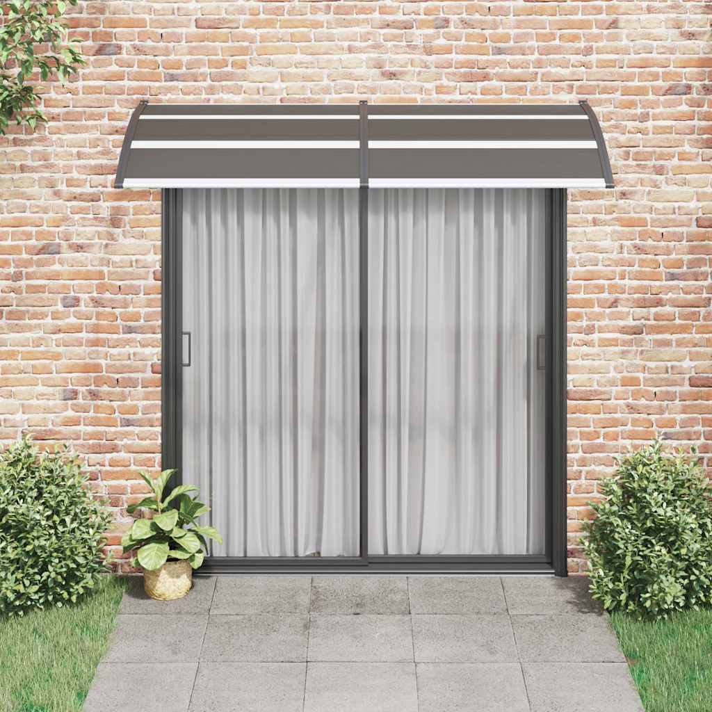 vidaXL Deurluifel 240x100 cm PC zwart