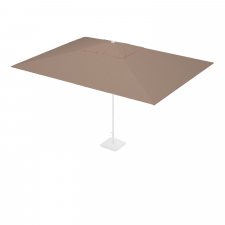 Rhino umbrellas Stokparasoldoek Rhino 400x300cm rechthoek Taupe (polyester)