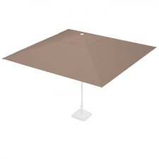 Rhino umbrellas Stokparasoldoek Rhino 400x400cm vierkant Taupe (polyester)