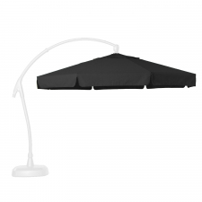 Hartman parasols Zweefparasoldoek Hartman Reflexion en Scope zweefparasol   350cm rond grijs (polyester)