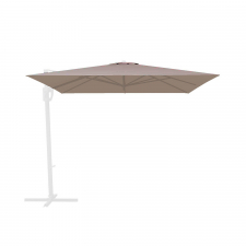 Rhino umbrellas Zweefparasoldoek Rhino   300x300cm vierkant Taupe (polyester)