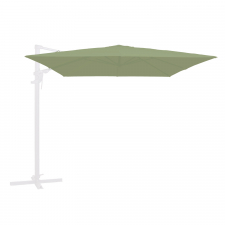 Madison parasols Zweefparasoldoek Madison   Monaco Flex 300x300cm (sage green)